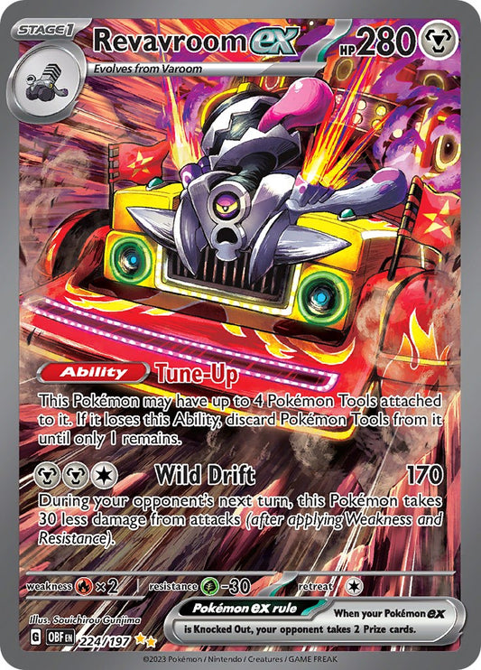Revavroom ex - 224/197 - 224/197 (Holo)