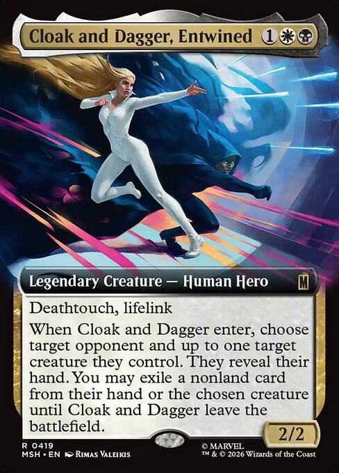 Cloak and Dagger, Entwined - 419 (Foil)