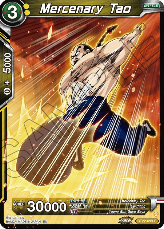 Mercenary Tao - BT22-099 (Normal) Near Mint_Normal