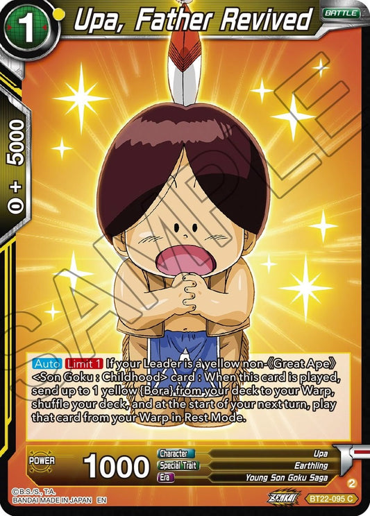 Upa, Father Revived - BT22-095 (Normal) Near Mint_Normal