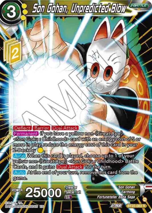 Son Gohan, Unpredicted Blow - BT22-083 (Normal) Near Mint_Normal