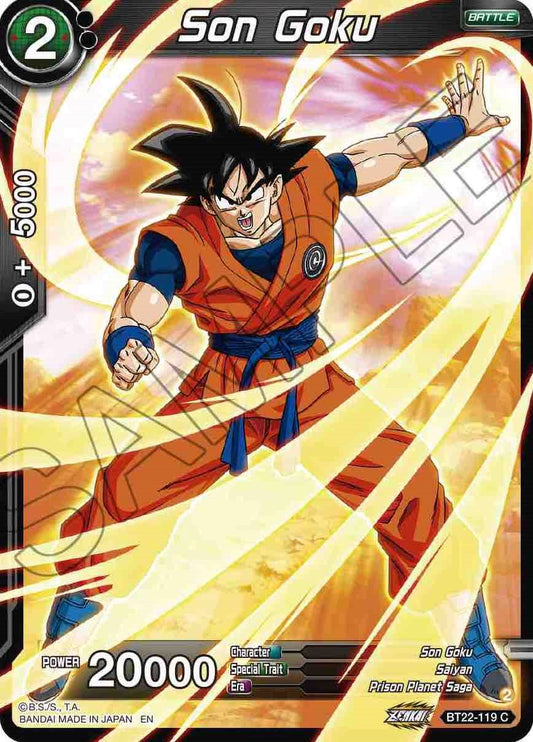 Son Goku - BT22-119 (Normal) Near Mint_Normal