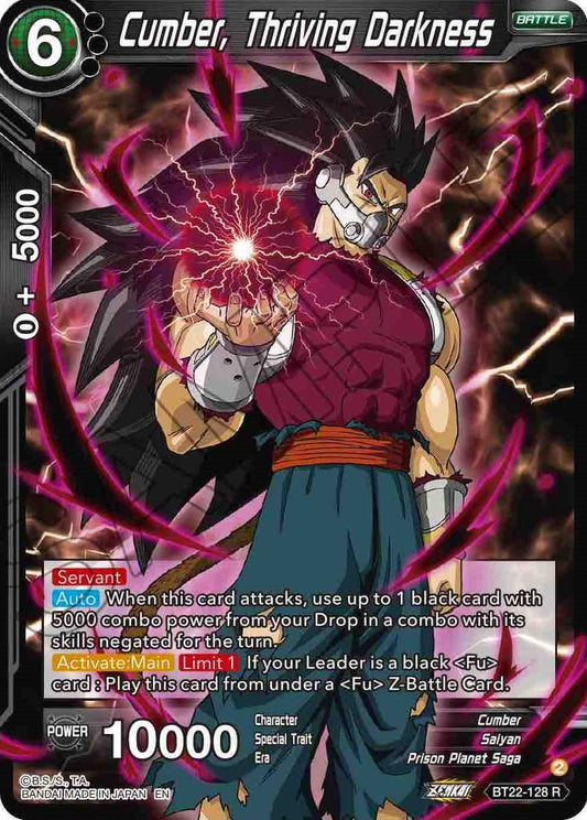 Cumber, Thriving Darkness - BT22-128 (Normal) Near Mint_Normal