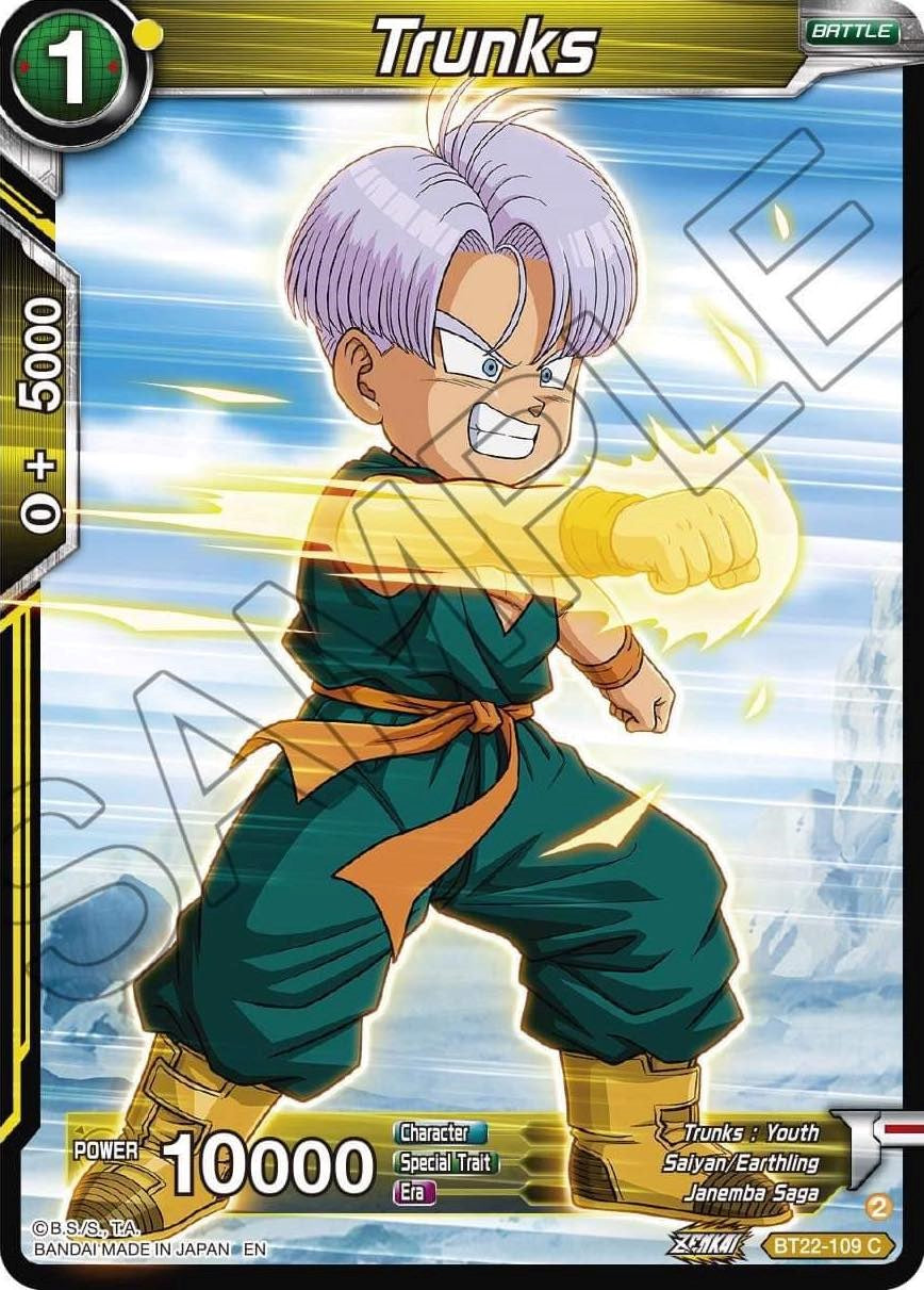 Trunks - BT22-109 (Normal) Near Mint_Normal