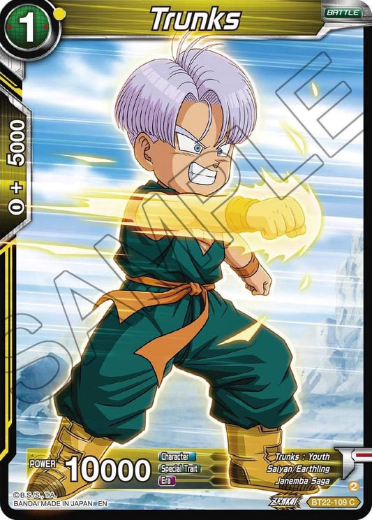 Trunks - BT22-109 (Normal) Near Mint_Normal