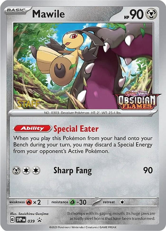 Mawile (Prerelease) [Staff] - 39 (Foil)