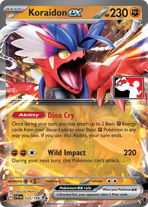 Koraidon ex - 125/198 (Holo)