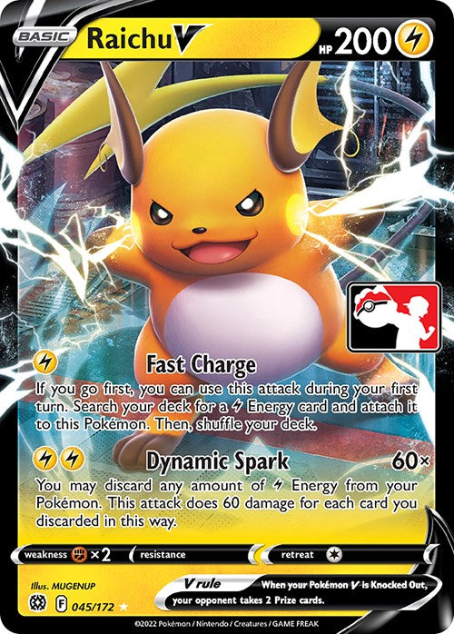 Raichu V - 045/172 (Holo)