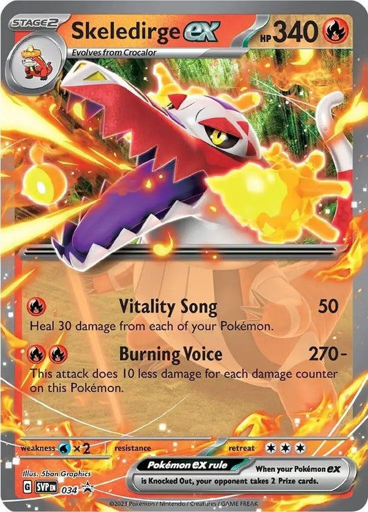 Skeledirge ex - 034 - 34 (Holo)