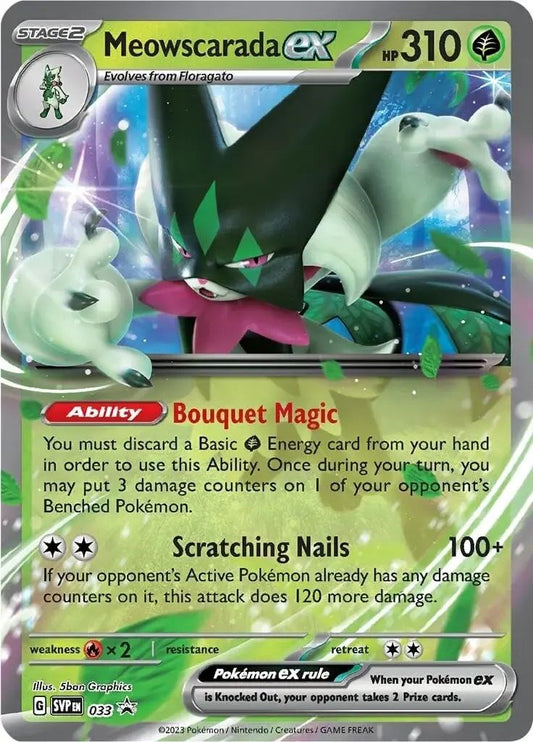 Meowscarada ex - 033 - 33 (Holo)