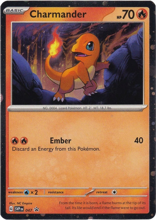 Charmander - 047 (Cosmos Holo) - 47 (Holo)