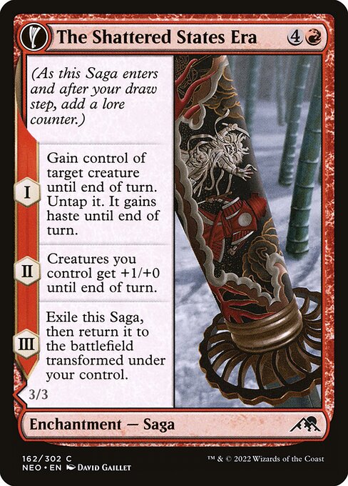 The Shattered States Era // Nameless Conqueror NEO #162 Non-Foil