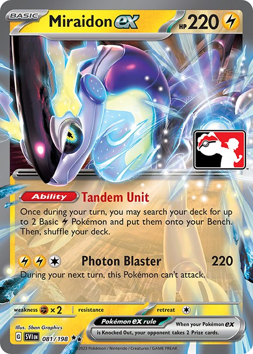 Miraidon ex - 081/198 - 081/198 (Holo)