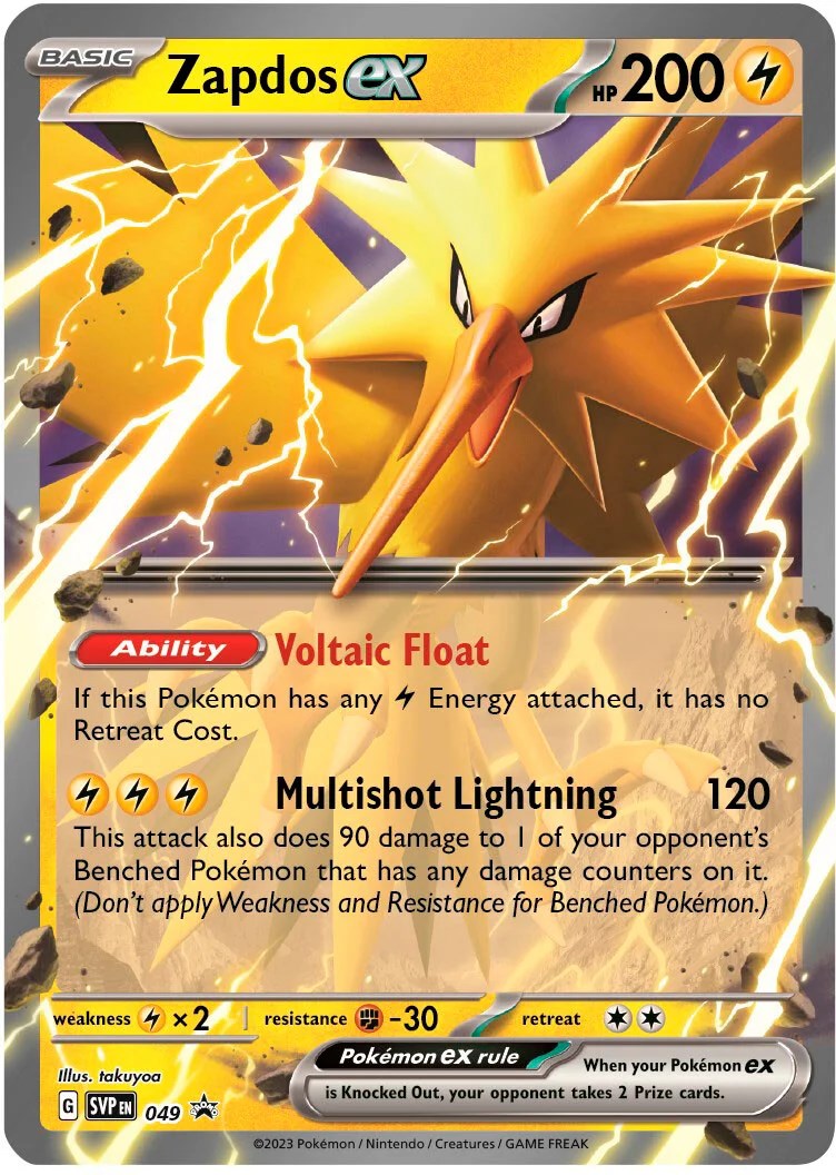 Zapdos ex - 049 - 49 (Holo)