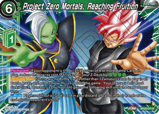 Project Zero Mortals, Reaching Fruition - BT23-077 (Foil) Near Mint_Foil