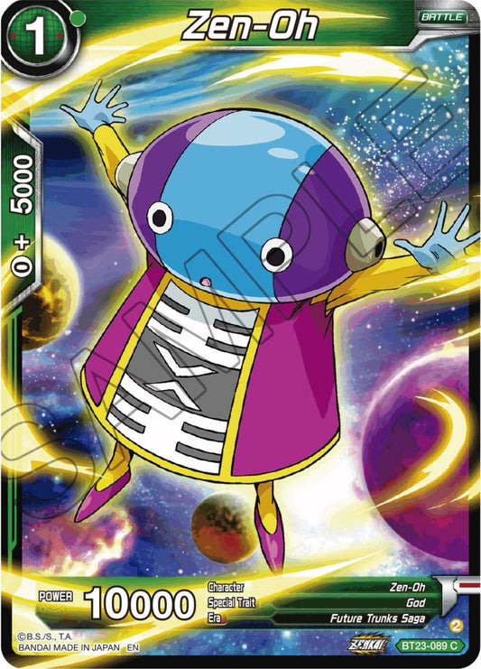 Zen-Oh - BT23-089 (Normal) Near Mint_Normal