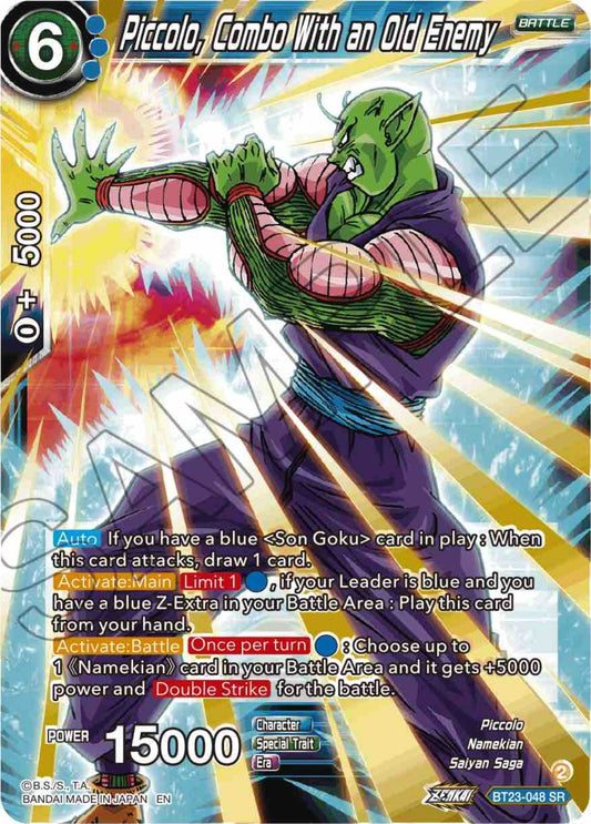 Piccolo, Combo With an Old Enemy - BT23-048 (Foil) Near Mint_Foil