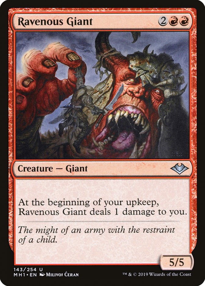Ravenous Giant (MH1 143)