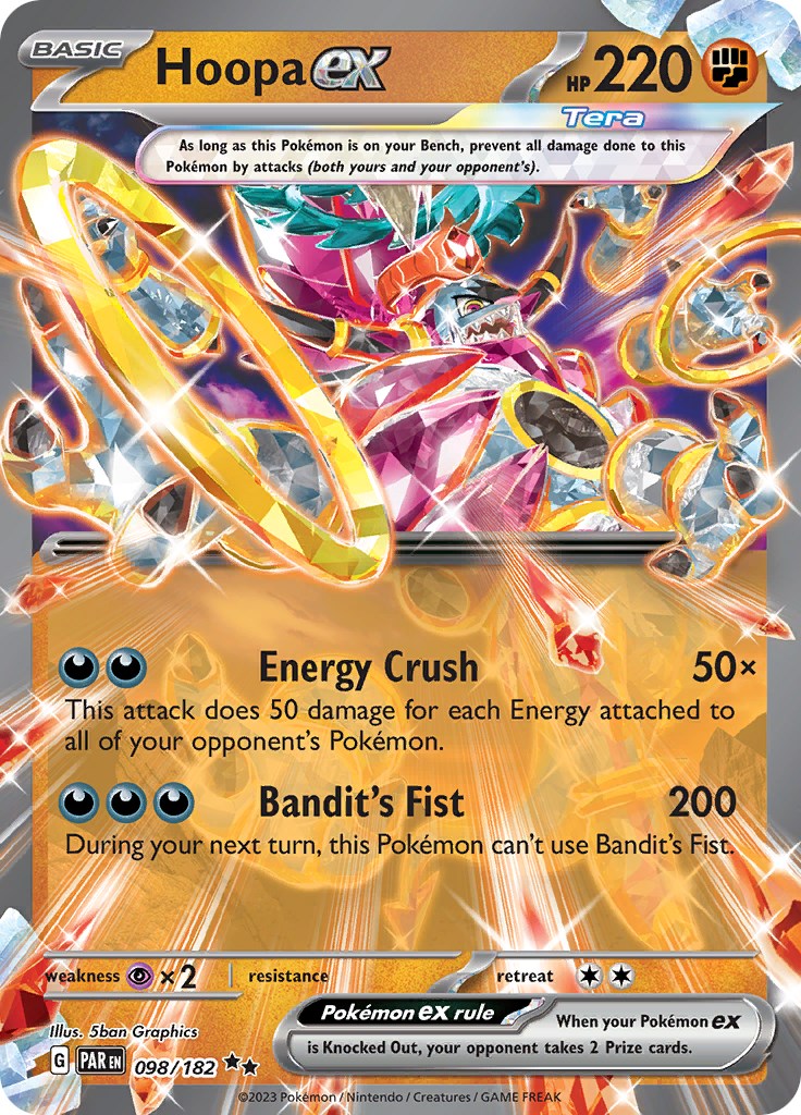 Hoopa ex - 098/182 (Holo)