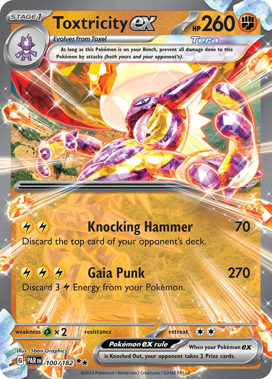Toxtricity ex - 100/182 (Holo)