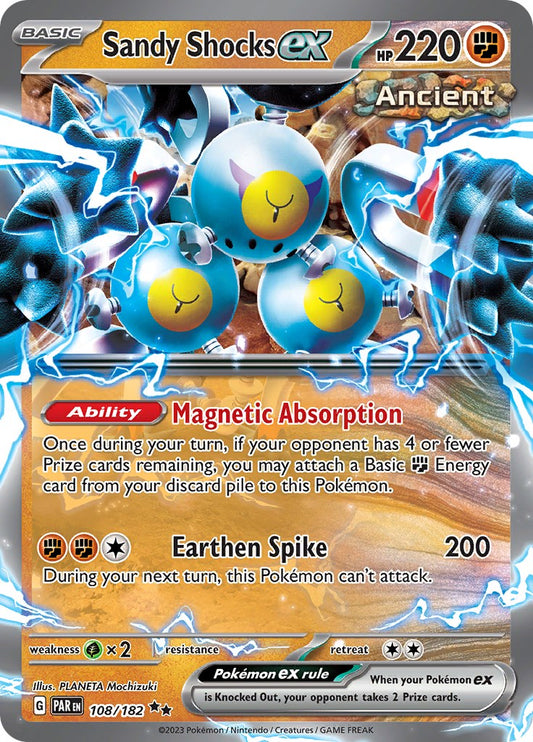 Sandy Shocks ex - 108/182 - 108/182 (Holo)