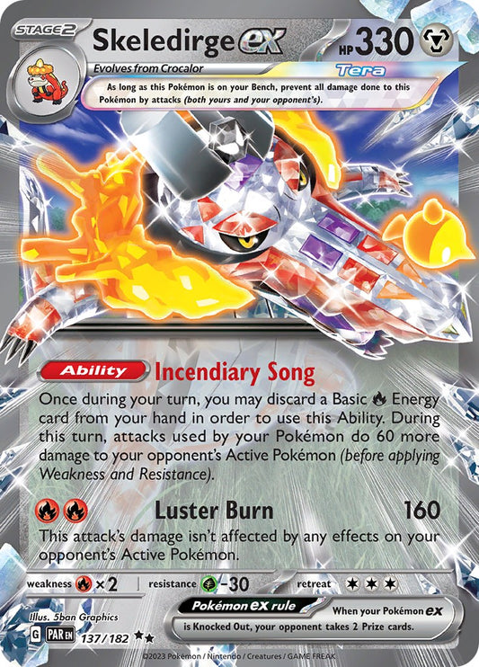 Skeledirge ex - 137/182 (Holo)