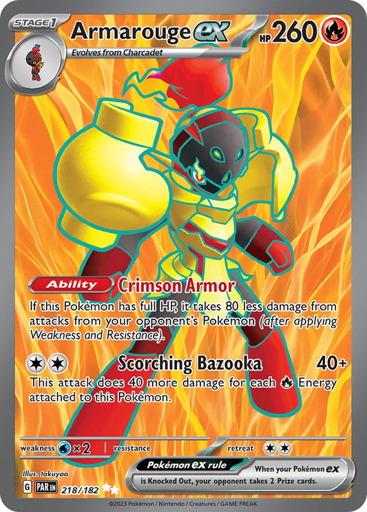 Armarouge ex - 218/182 - 218/182 (Holo)