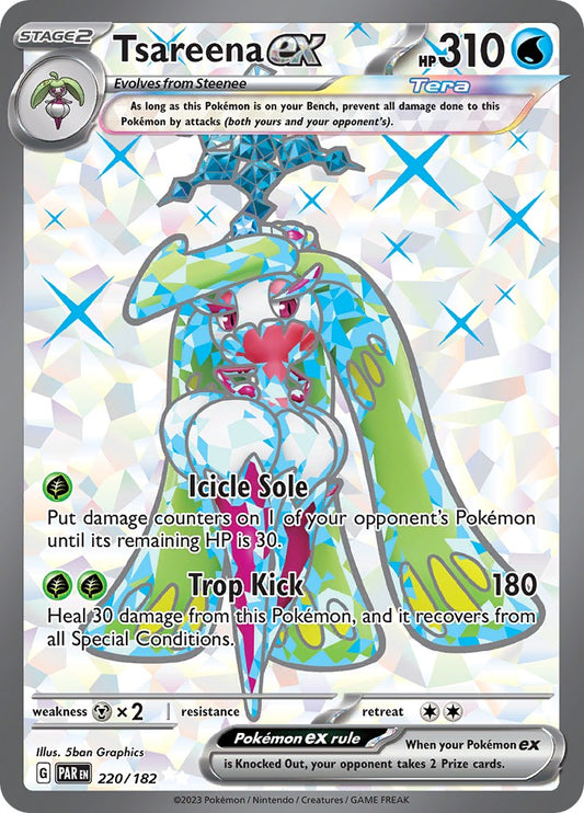 Tsareena ex - 220/182 - 220/182 (Holo)