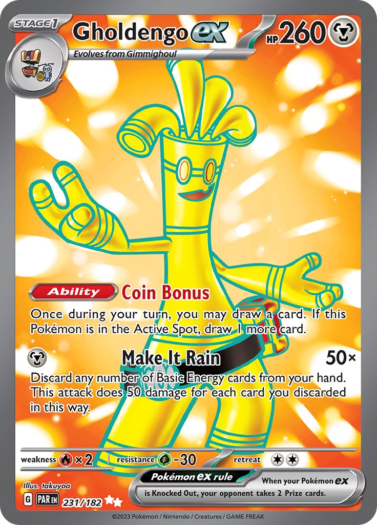 Gholdengo ex - 231/182 (Holo)