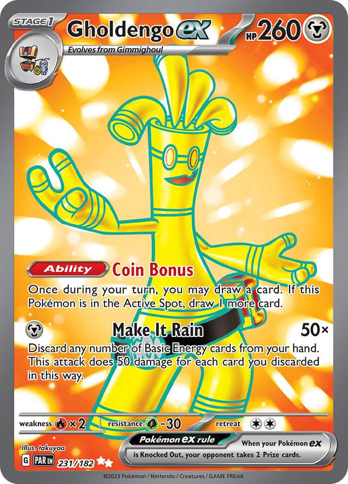 Gholdengo ex - 231/182 (Holo)