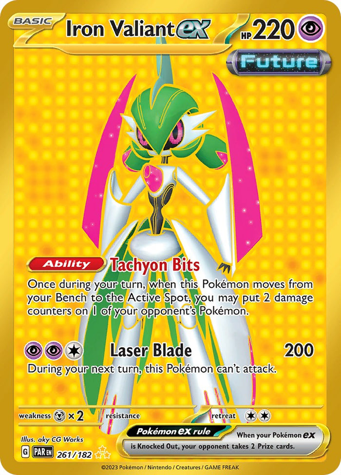 Iron Valiant ex - 261/182 (Holo)