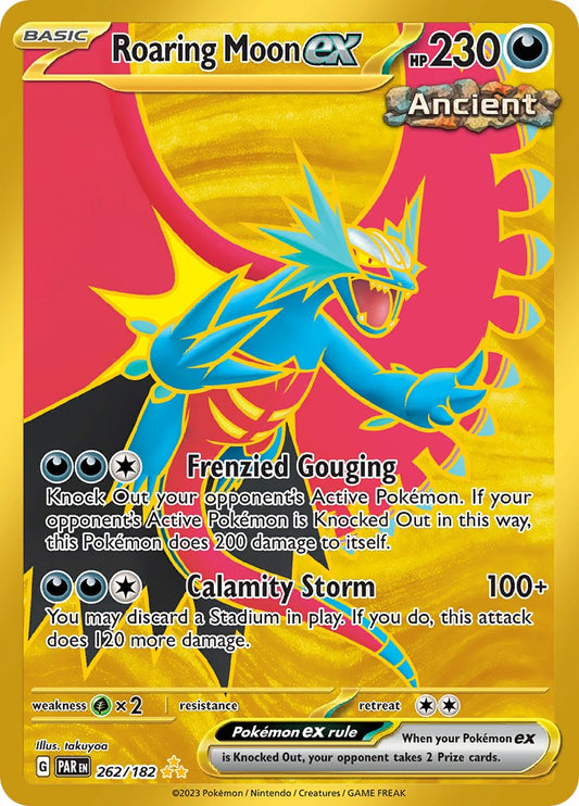 Roaring Moon ex - 262/182 - 262/182 (Holo)