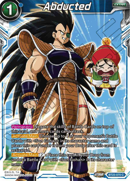 Abducted - BT23-070 (Normal) Near Mint_Normal