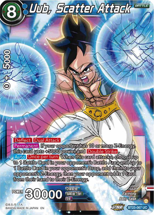 Uub, Scatter Attack - BT23-067 (Foil) Near Mint_Foil