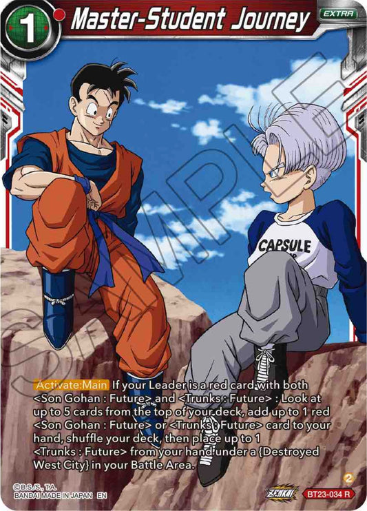 Master-Student Journey - BT23-034 (Normal) Near Mint_Normal