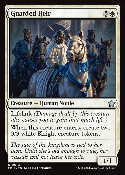 Guarded Heir (Non Foil) near_mint