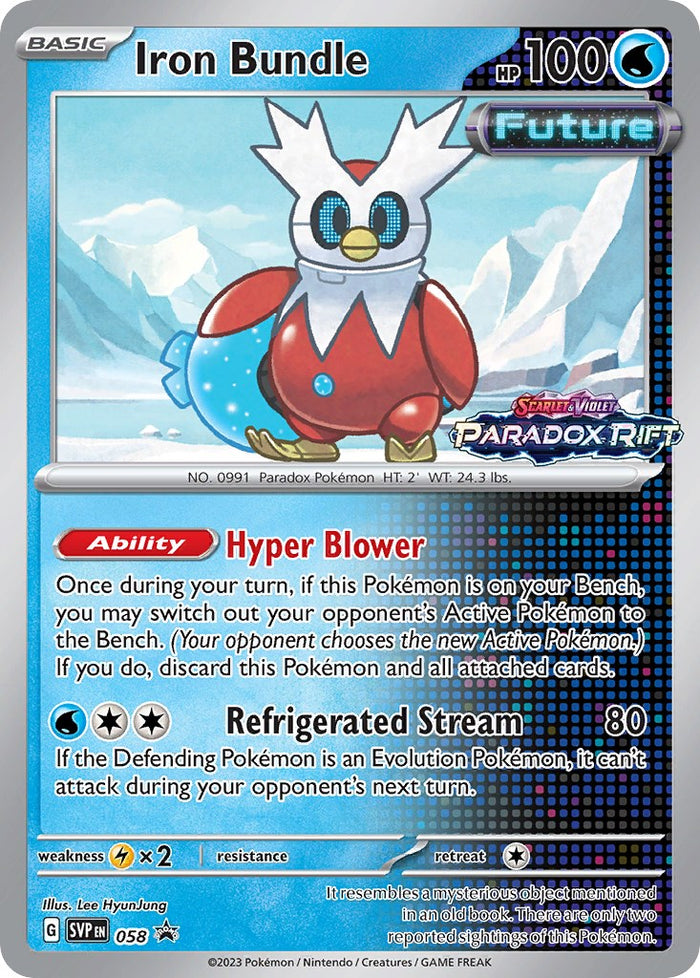 Iron Bundle - 058 (Prerelease) - 58 (Holo)
