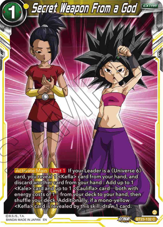 Secret Weapon From a God - BT23-132 (Normal) Near Mint_Normal