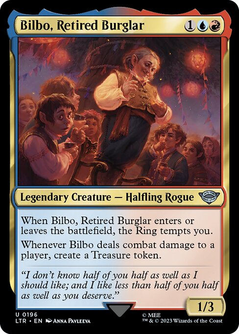 Bilbo, Retired Burglar - 196 (Normal) Near Mint_Non-Foil