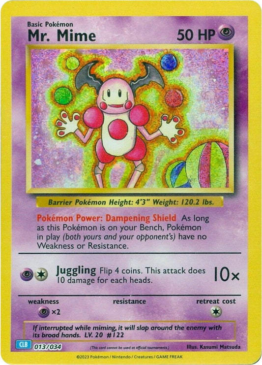 Mr. Mime - 013/034 (Holo)