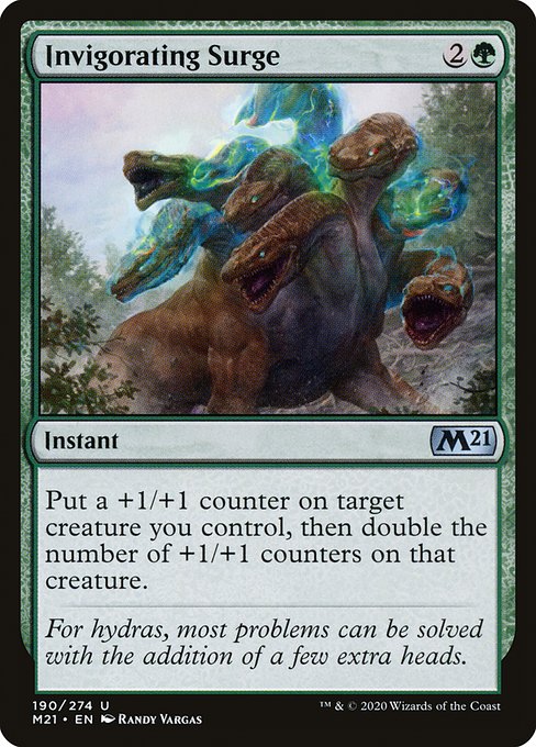Invigorating Surge - 190 (Foil) Near Mint_Foil