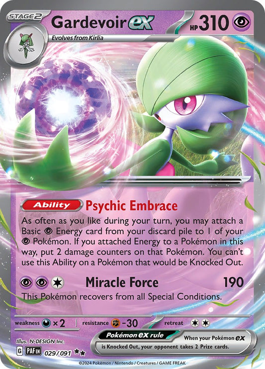 Gardevoir ex - 029/091 - 029/091 (Holo)