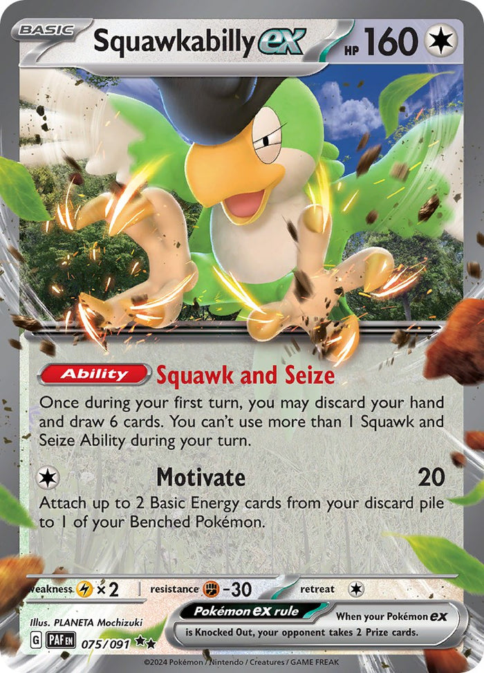 Squawkabilly ex - 075/091 (Holo)