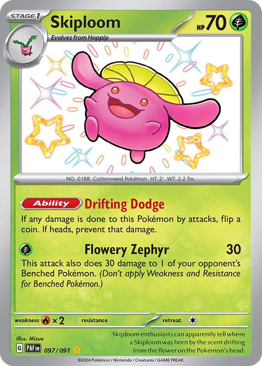 Skiploom - 097/091 (Holo)
