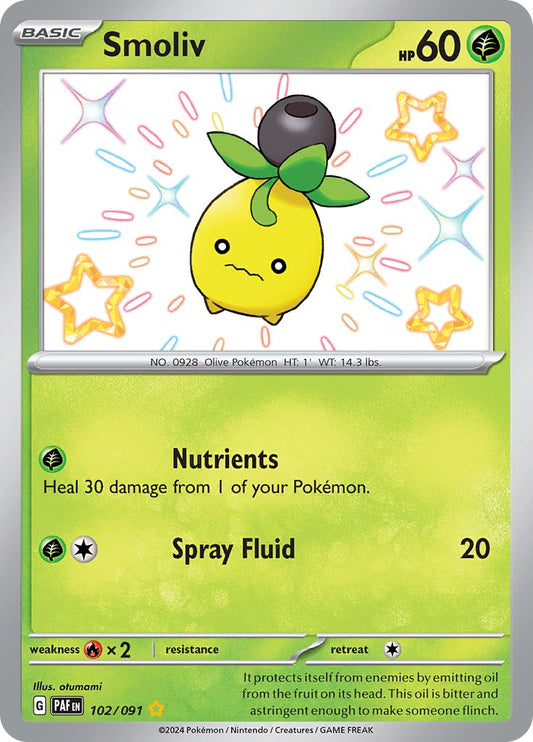 Smoliv - 102/091 (Holo)