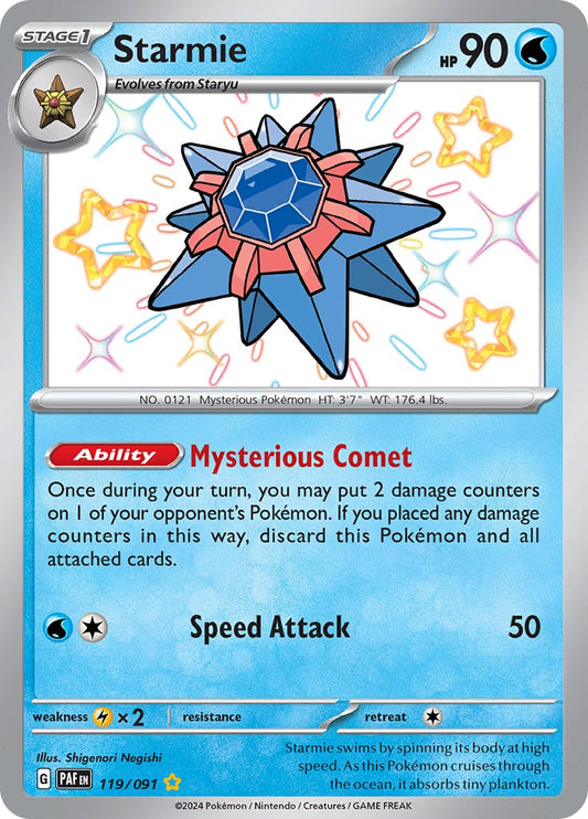 Starmie - 119/091 (Foil) Near Mint_Foil