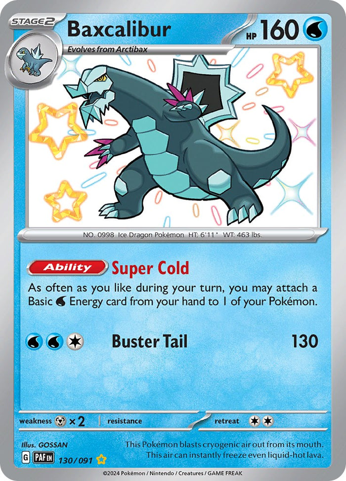Baxcalibur - 130/091 (Holo)