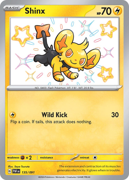 Shinx - 135/091 (Foil) Near Mint_Foil