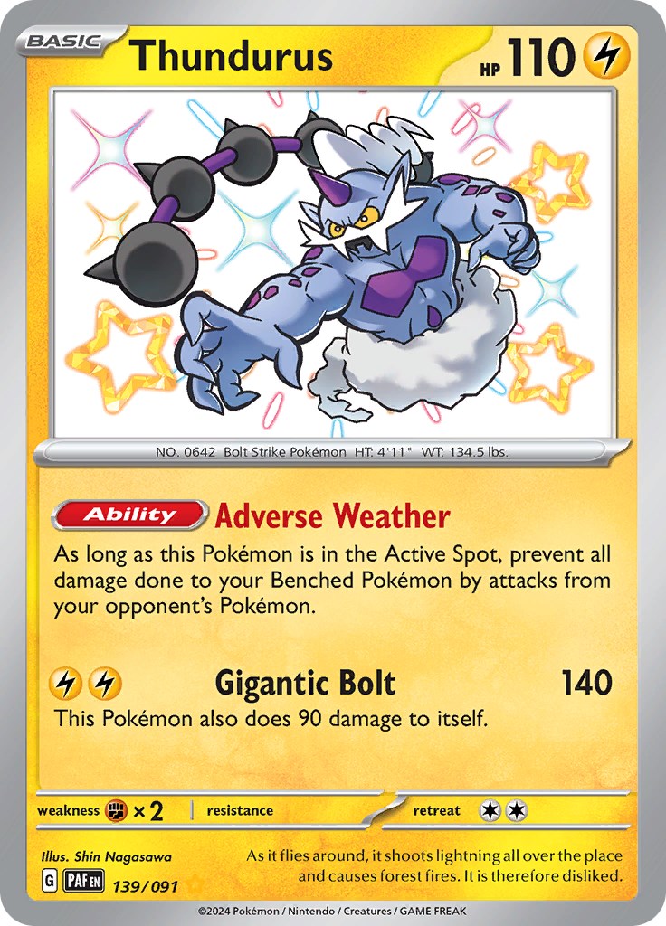 Thundurus - 139/091 (Holo)