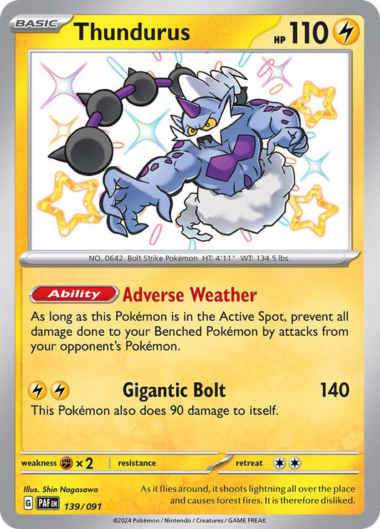 Thundurus - 139/091 (Holo)